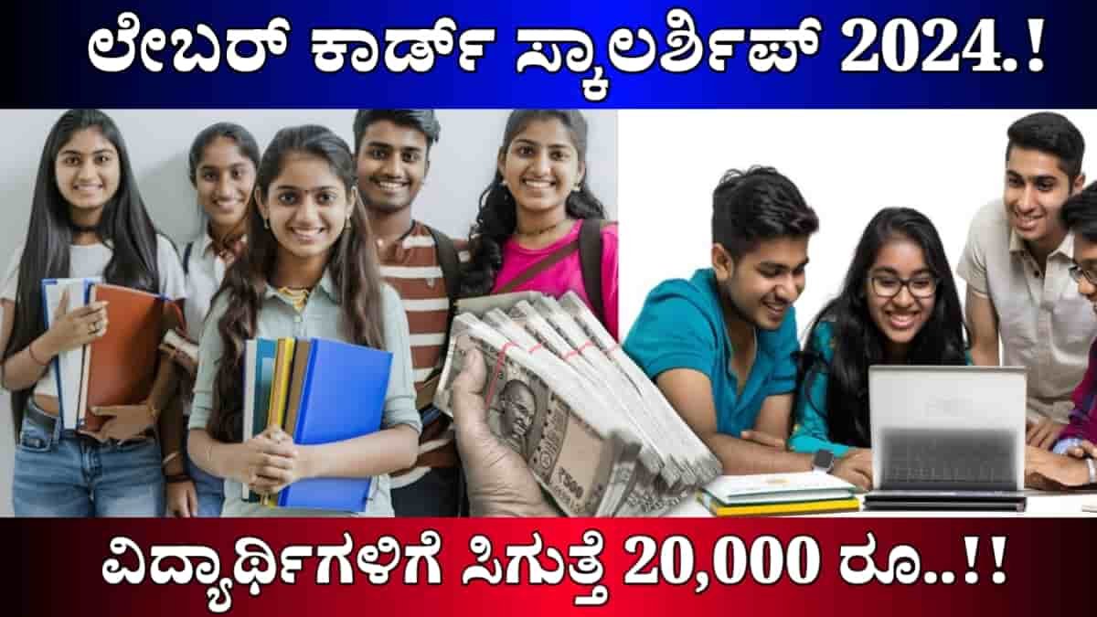 Labour Card Scholarship 2024